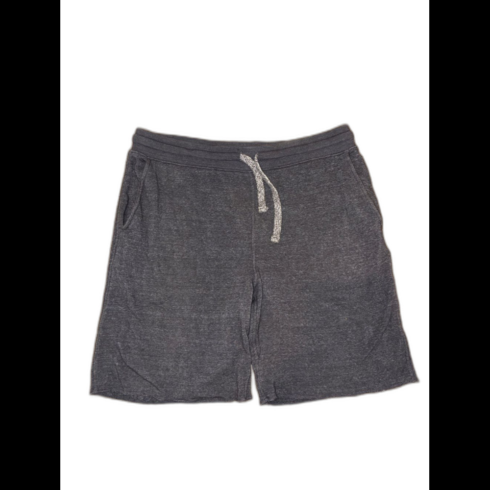 GAP Fleece Sweat Shorts Medium Charcoal Gray Drawstring Casual